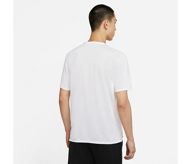 Nike Dri-Fit Rise 365 Short Sleeve Top (M) (White)