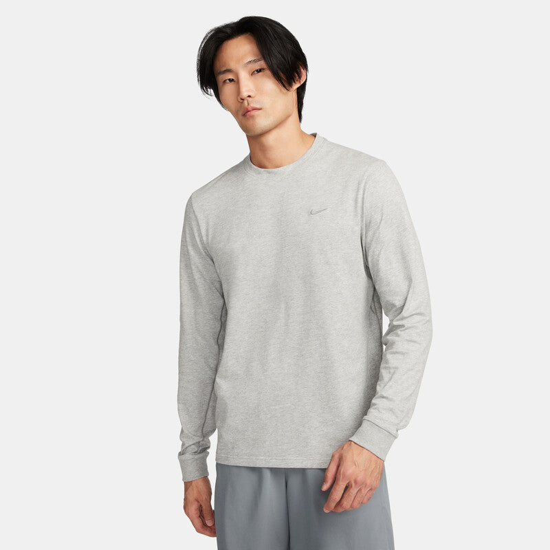Nike Dri-Fit Primary Long Sleeve Top (M) (Grey)