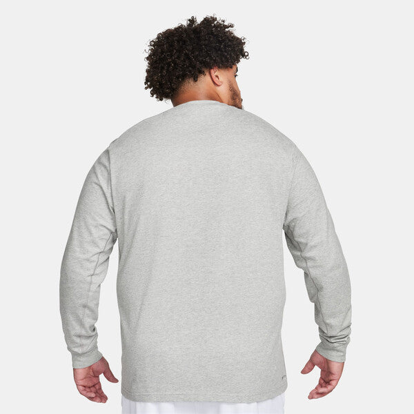 Nike Dri-Fit Primary Long Sleeve Top (M) (Grey)