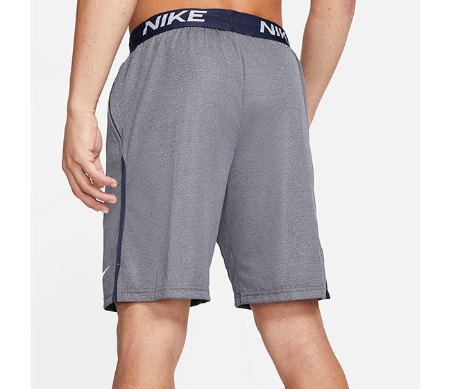 Nike Drifit Veneer Training Short  (M) (Navy)