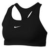 Nike Swoosh Sports Bra (W) (Black)