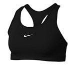 Nike Swoosh Sports Bra (W) (Black)