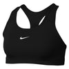 Nike Swoosh Sports Bra (W) (Black)
