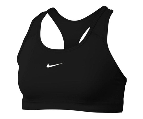 Nike Swoosh Sports Bra (W) (Black)