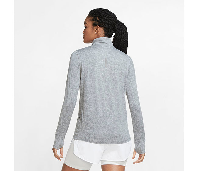 Nike Element Half Zip Running Top (W) (Grey)