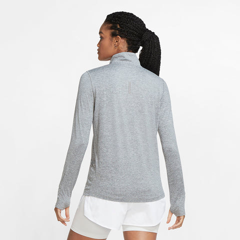 Nike Element Half Zip Running Top (W) (Grey)