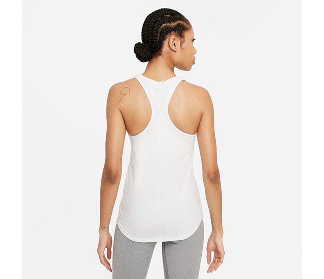 Nike One Luxe Slim Tank(W) (White)