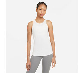 Nike One Luxe Slim Tank(W) (White)
