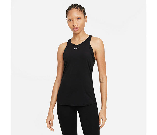Nike One Luxe Slim Tank (W) (Black)