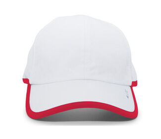 Pacific Lite Active Cap (U) (White/Red)