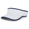 Pacific Lite Active Visor (U) (White/Navy)