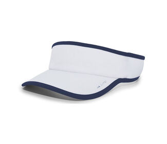 Pacific Lite Active Visor (U) (White/Navy)