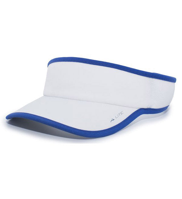 Pacific Lite Active Visor (U) (White/Royal)