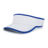Pacific Lite Active Visor (U) (White/Royal)