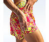 Pickleball Bella Angle Shot 1 A-Line Skort (W) (Orange/Yellow)