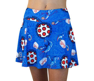 Pickleball Bella Lobster Monster A-Line Skort (W)