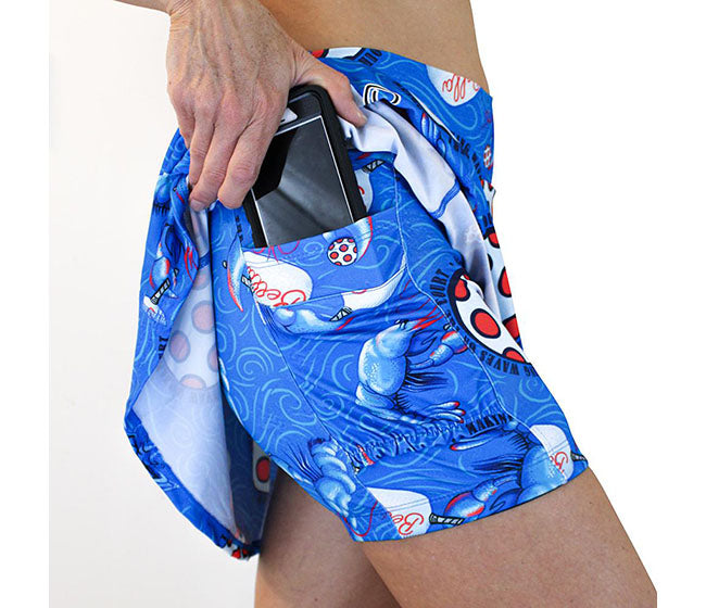 Pickleball Bella Lobster Monster A-Line Skort (W)
