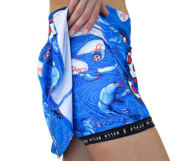 Pickleball Bella Lobster Monster A-Line Skort (W)