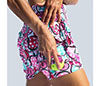Pickleball Bella Dink 2 Drop Pleat Skort (W) (Pink)