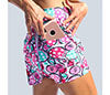 Pickleball Bella Dink 2 Drop Pleat Skort (W) (Pink)