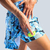 Pickleball Bella Graffiti 2 Drop Pleat Skort (W) (Blue)