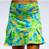 Pickleball Bella Palms 1 Drop Pleat Skort (W) (Green)