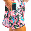 Pickleball Bella Cactus Makes Perfect 1 Drop Pleat Skort (W) (Pink) Pickleball Bella