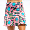 Pickleball Bella Cactus Makes Perfect 1 Drop Pleat Skort (W) (Pink) Pickleball Bella
