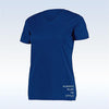 Pickleball Bella Short Sleeve V-Neck (W) (Navy)