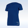 Pickleball Bella Short Sleeve V-Neck (W) (Navy)