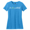 Live Love Pickleball Tee (W) (Turquoise)