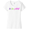 Live Love Pickleball Tee (W) (White)