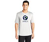 Fromuth Pickleball Circle Logo Competitor Tee (M) (White)