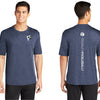 Fromuth Pickleball Vertical Logo Competitor Tee (M) (Navy)