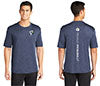 Fromuth Pickleball Vertical Logo Competitor Tee (M) (Navy)