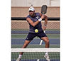 Fromuth Pickleball Vertical Logo Competitor Tee (M) (Navy)