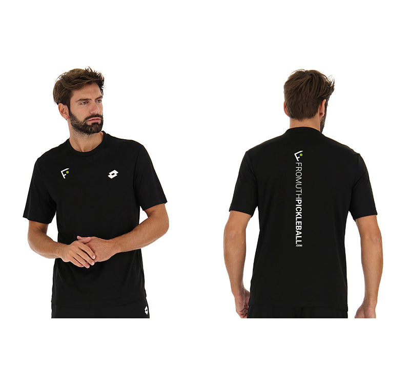 Fromuth Pickleball Lotto Core Tee (M) (Black)