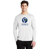 Fromuth Pickleball Circle Logo Uv Long Sleeve (U) (White)