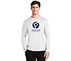 Fromuth Pickleball Circle Logo Uv Long Sleeve (U) (White)