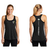 Fromuth Pickleball Vertical Logo Racerback (W) (Black)