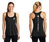 Fromuth Pickleball Vertical Logo Racerback (W) (Black)
