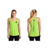 Fromuth Pickleball Vertical Logo Racerback (W) (Lime)