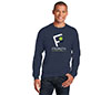 Fromuth Pickleball Crewneck Sweatshirt (M) (Navy)