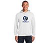 Fromuth Pickleball Circle Logo Hoodie (M) (White)