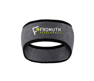 Fromuth Pickleball Fleece Headband (Grey)