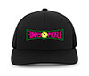 Funky Pickle Trucker Snapback Cap (U) (Black)