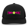 Funky Pickle Trucker Snapback Cap (U) (Black)