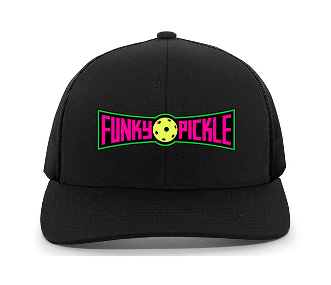 Funky Pickle Trucker Snapback Cap (U) (Black)