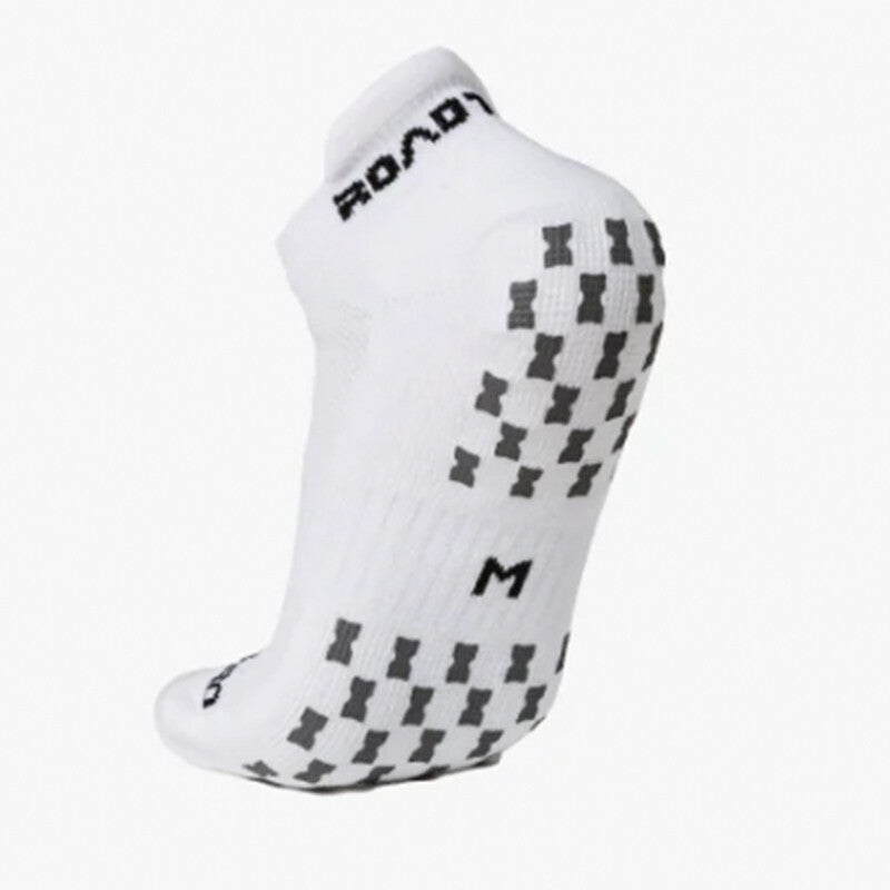Road To Pro Ultragrip No-Show Socks (White)