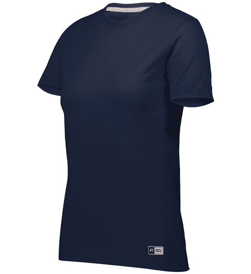 Russell Ladies Essential Tee (W) (White) Russell
